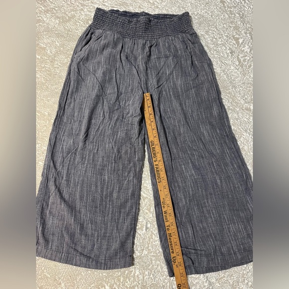 Aerie Charcoal Wide-Leg Pants - Picture 2 of 7